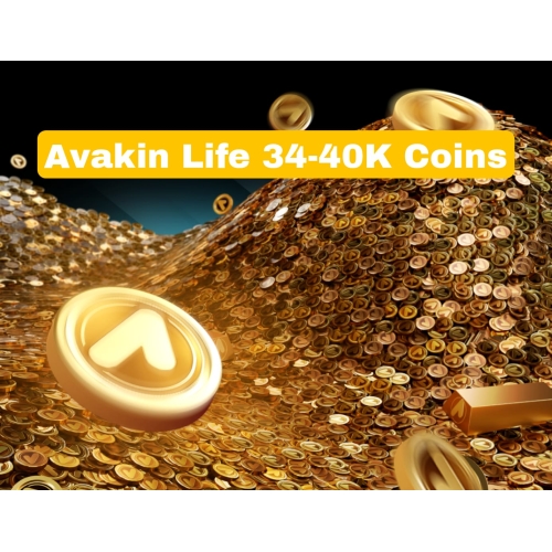  34-40K Avakin Coins Kukla Hesap